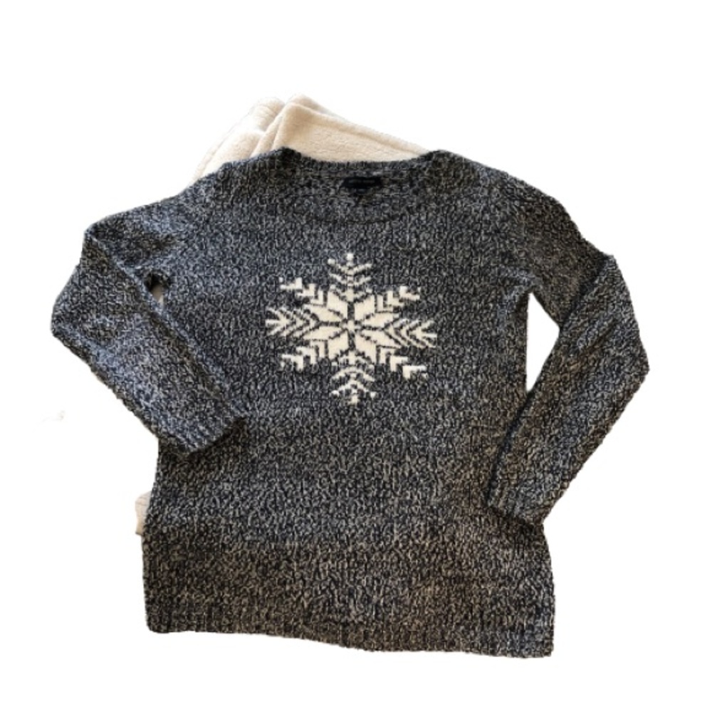 Tommy Hilfiger 💯 Cotton Snowflake Sweater ☃️